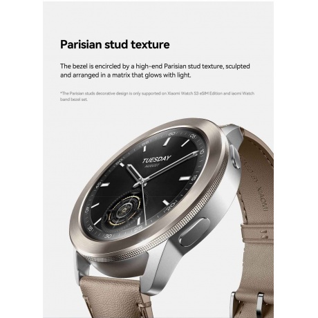 Умные часы Xiaomi Watch S3 Black - фото 14
