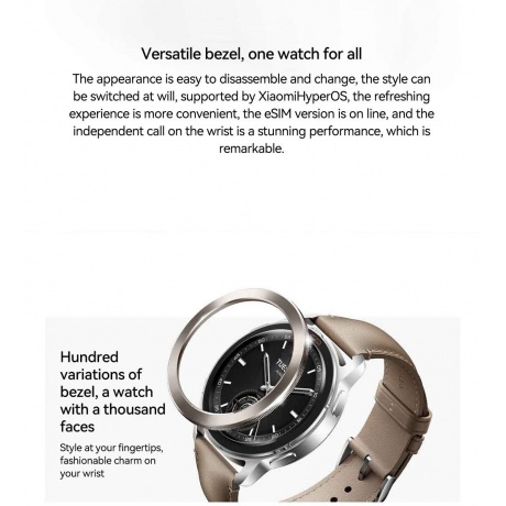 Умные часы Xiaomi Watch S3 Black - фото 3