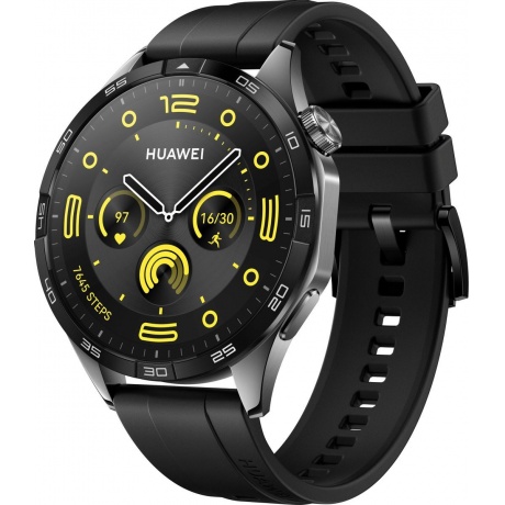 Умные часы Huawei Watch GT 4 (55020BGT) Black - фото 1