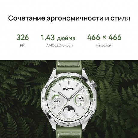 Умные часы Huawei Watch GT 4 (55020BGX) Brown - фото 24