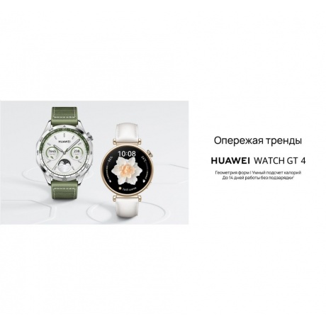 Умные часы Huawei Watch GT 4 (55020BHV) Silver - фото 31