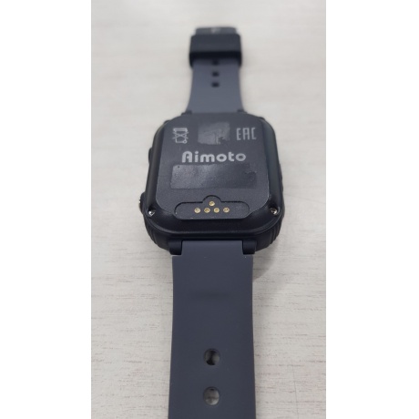 Детские умные часы Aimoto IQ 4G черные хорошее состояние - фото 3