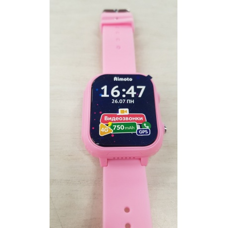 Детские умные часы Aimoto Pro 4G Pink 8100804 хорошее состояние - фото 2