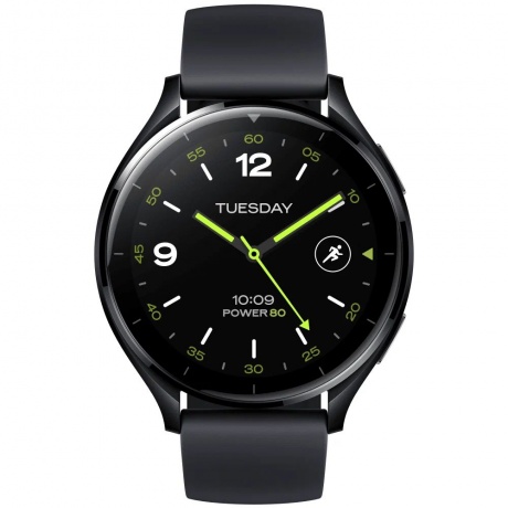 Умные часы Xiaomi Watch 2 Black Case with Black TPU Strap - фото 1