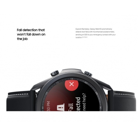 Умные часы Samsung Galaxy Watch 3 Black SM-R840NZKAMEA - фото 13