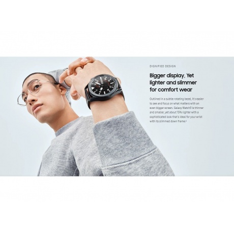 Умные часы Samsung Galaxy Watch 3 Black SM-R840NZKAMEA - фото 7
