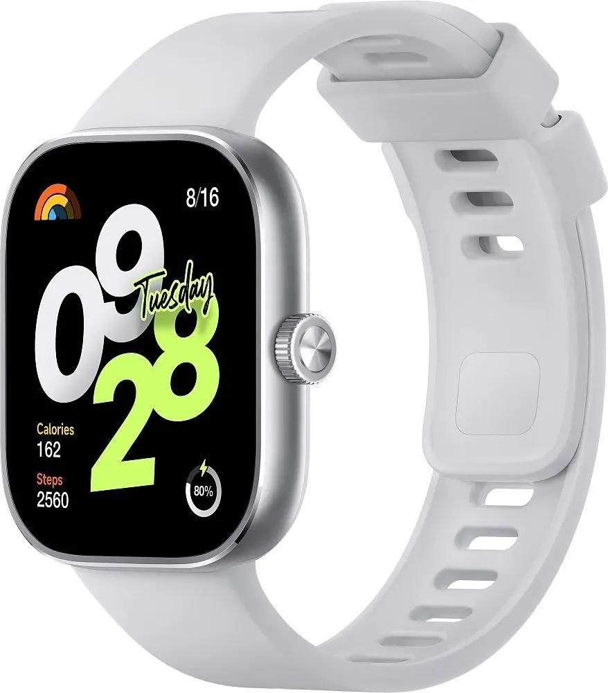 цена Смарт-часы Xiaomi Redmi Watch 4 Silver Gray