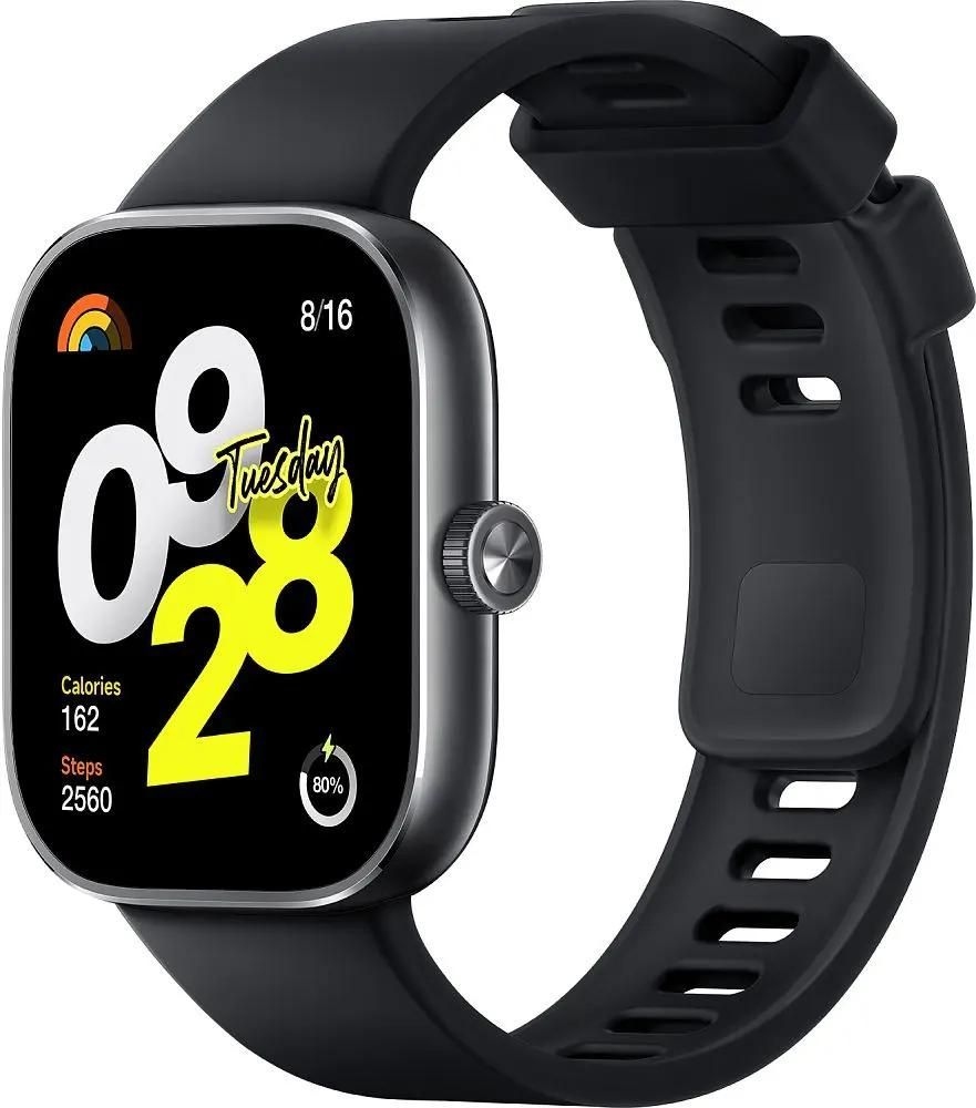 Смарт-часы Xiaomi Redmi Watch 4 Obsidian Black смарт часы xiaomi poco watch bhr5725gl 1 6 amoled черный