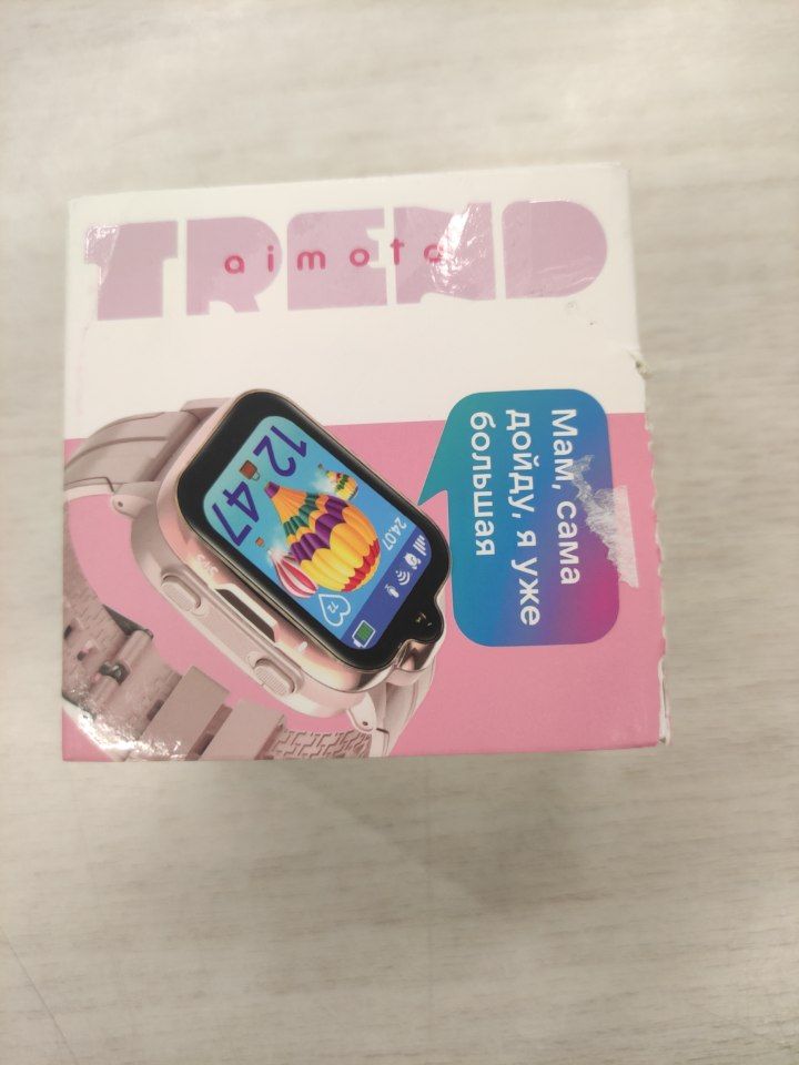 Детские умные часы Aimoto Trend Pink отличное состояние - фото 3