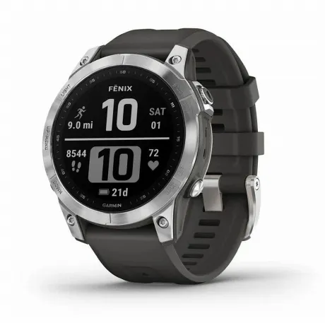 Умные часы Garmin Fenix 7 (010-02540-01) Silver/Graphite