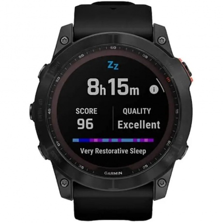 Смарт-часы Garmin Fenix 7x Solar серый 51мм - фото 9