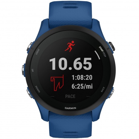 Смарт-часы Garmin Forerunner 255 с синим ремешком 45,6мм - фото 10