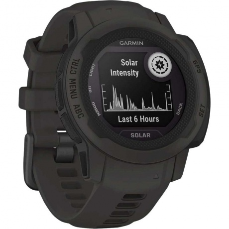 Смарт-часы Garmin Instinct 2S Solar графитовый 40мм - фото 4