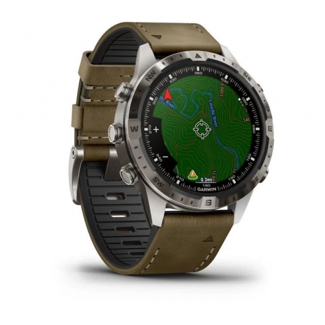 Смарт-часы Garmin MARQ Adventure (GEN 2) серый 46мм - фото 3