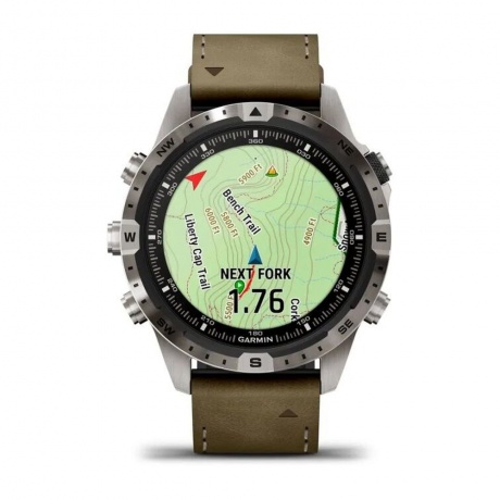 Смарт-часы Garmin MARQ Adventure (GEN 2) серый 46мм - фото 4