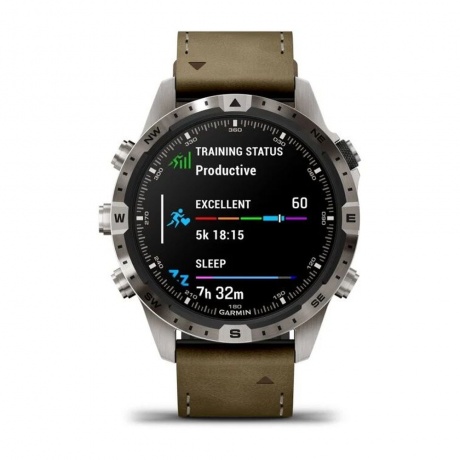 Смарт-часы Garmin MARQ Adventure (GEN 2) серый 46мм - фото 9