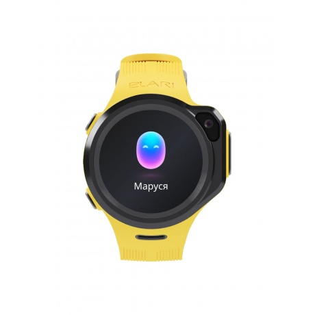 Детские умные часы Elari 4G Lite Yellow - фото 4