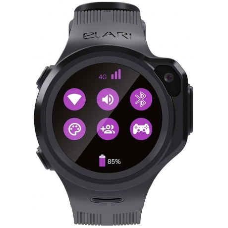 

Детские умные часы Elari 4GR M Black