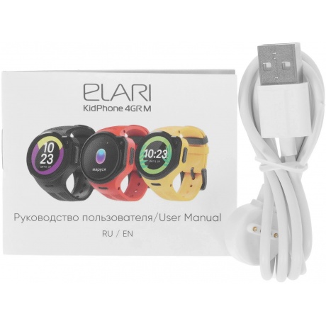 Детские умные часы Elari 4GR M Black - фото 14