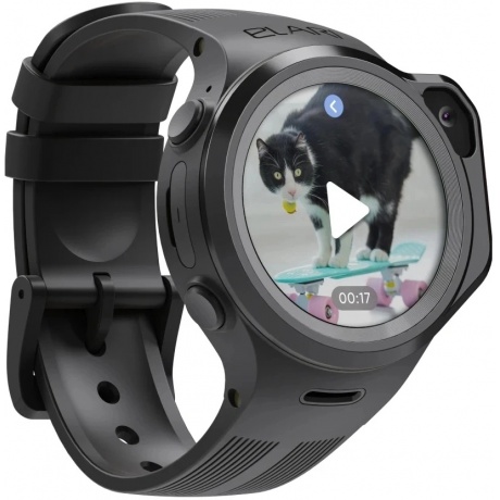 Детские умные часы Elari 4GR M Black - фото 4