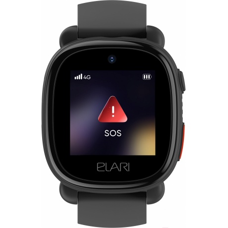 Детские умные часы Elari 4G Lite Black - фото 3