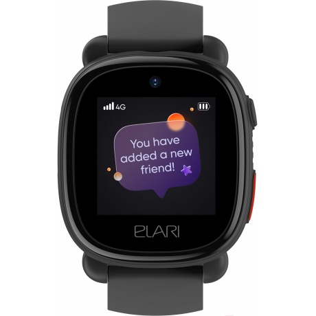 Детские умные часы Elari 4G Lite Black - фото 7