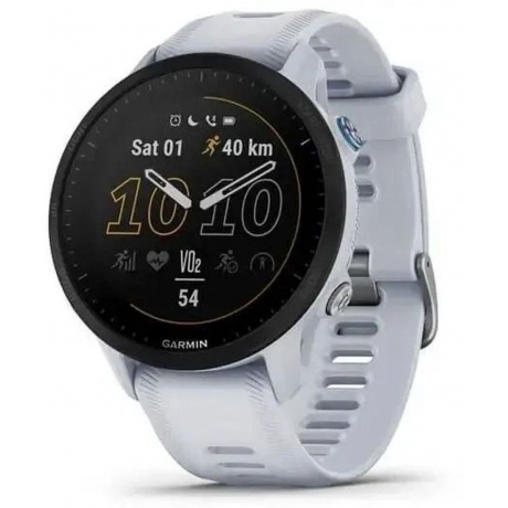 Умные часы Garmin Forerunner 955 (010-02638-31) Whitestone - фото 1