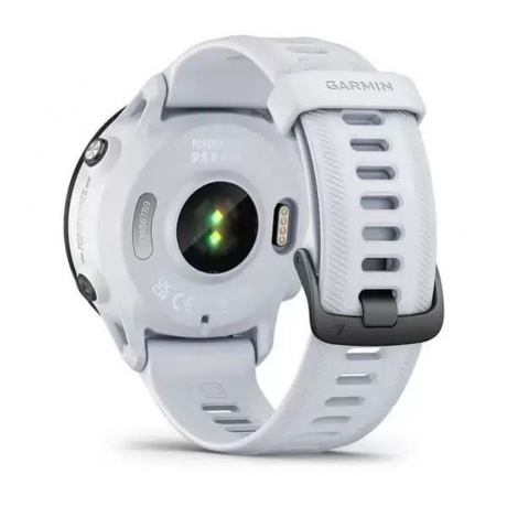 Умные часы Garmin Forerunner 955 (010-02638-21) Solar Whitestone - фото 4