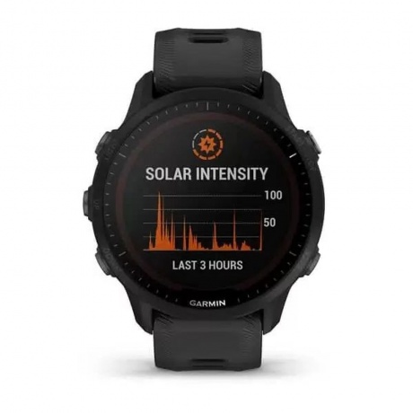 Умные часы Garmin Forerunner 955 (010-02638-20) Solar Black - фото 3