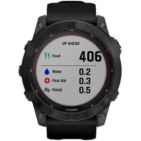 Умные часы Garmin Fenix 7X (010-02541-10) Sapphire Solar/Carbon Gray - фото 8