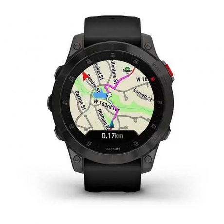 Умные часы Garmin Epix Gen 2 (010-02582-11) Black/Carbone Gray - фото 4