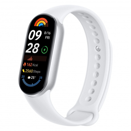 Умные часы Xiaomi Smart Band 9 (BHR8340GL) Glacier Silver - фото 3