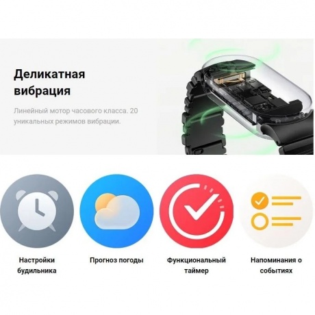 Умные часы Xiaomi Smart Band 9 (BHR8340GL) Glacier Silver - фото 26