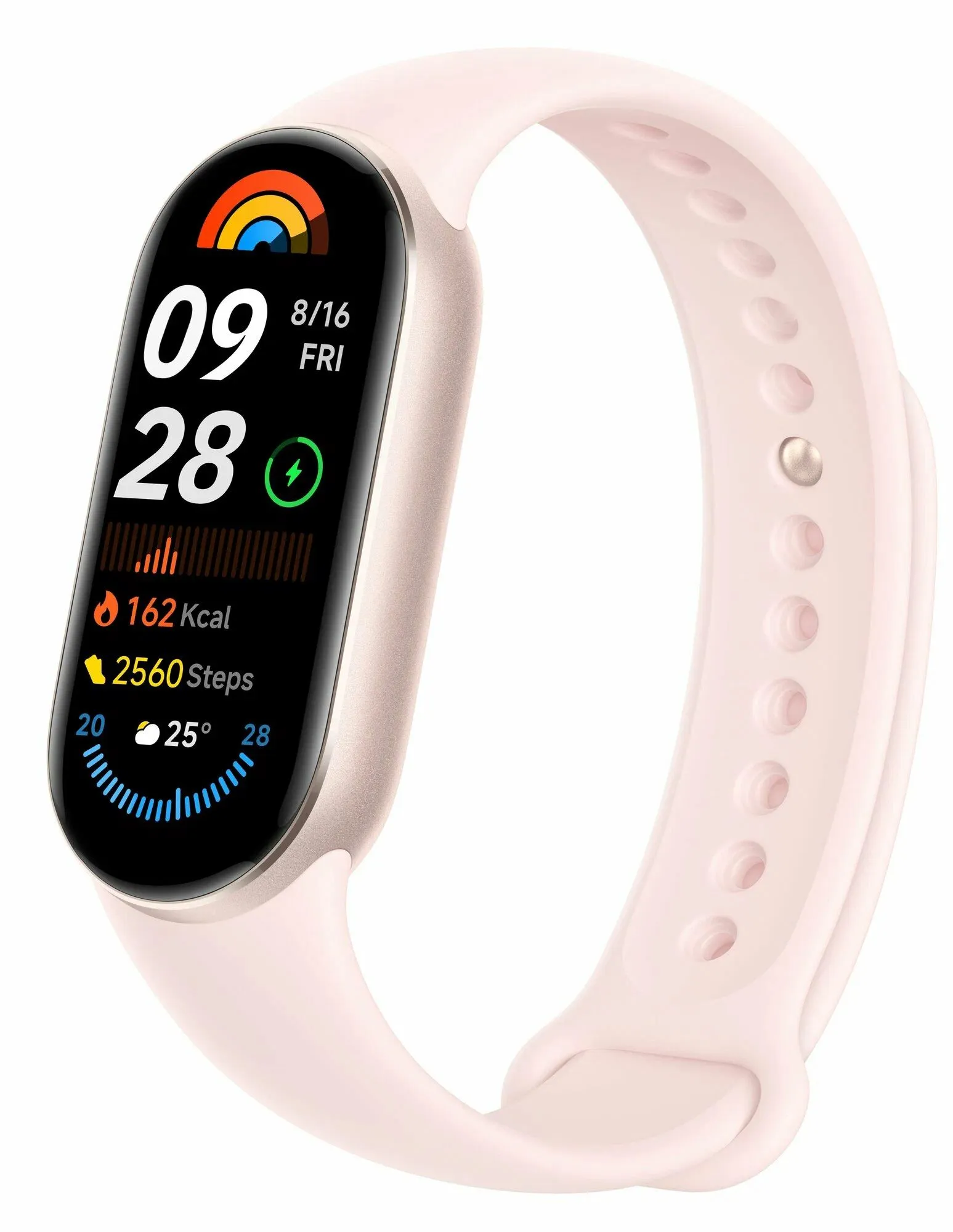 Умные часы Xiaomi Smart Band 9 (BHR8345GL) Mystic Rose - фото 2