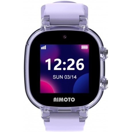 Детские умные часы Aimoto Crystal 4G Violet - фото 2