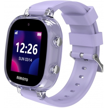 Детские умные часы Aimoto Crystal 4G Violet - фото 3