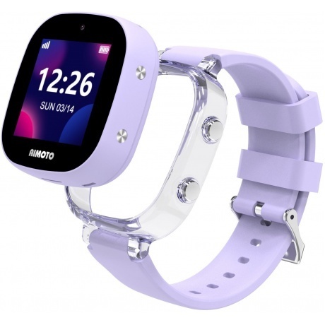 Детские умные часы Aimoto Crystal 4G Violet - фото 5