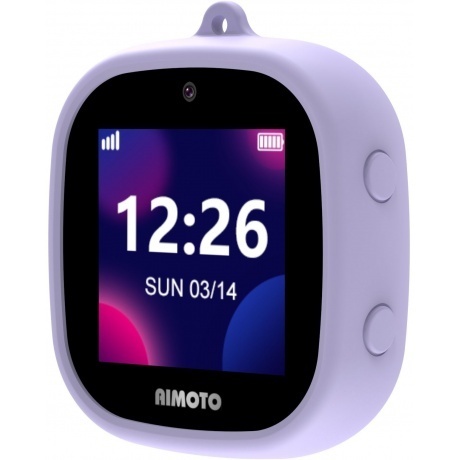 Детские умные часы Aimoto Crystal 4G Violet - фото 8