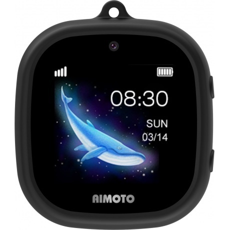 Детские умные часы Aimoto Crystal 4G Black - фото 6