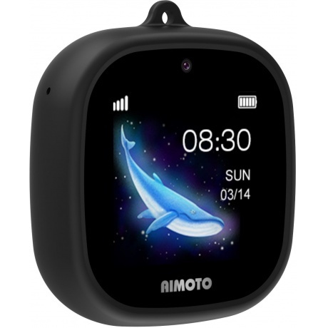 Детские умные часы Aimoto Crystal 4G Black - фото 8