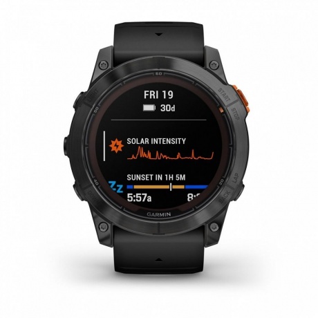 Умные часы Garmin Fenix 7x Pro Solar серый 51мм - фото 2
