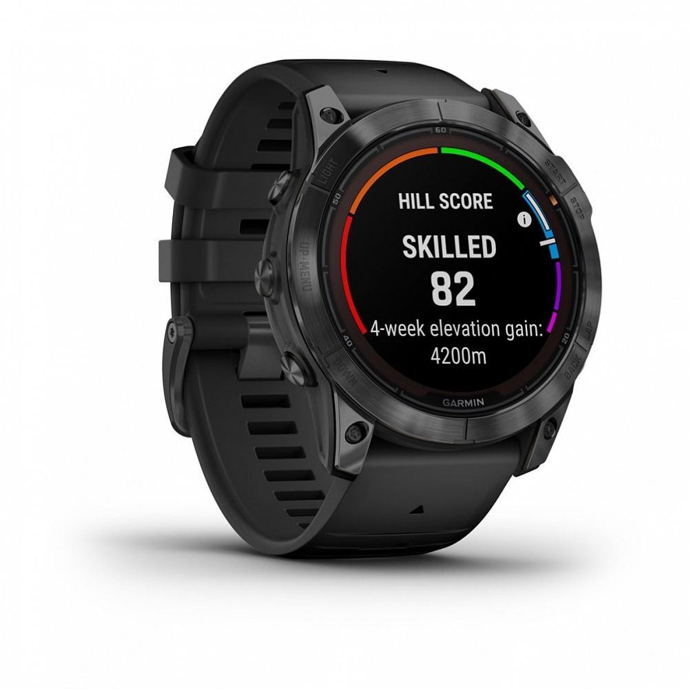 Умные часы Garmin Fenix 7x Pro Solar серый 51мм - фото 3