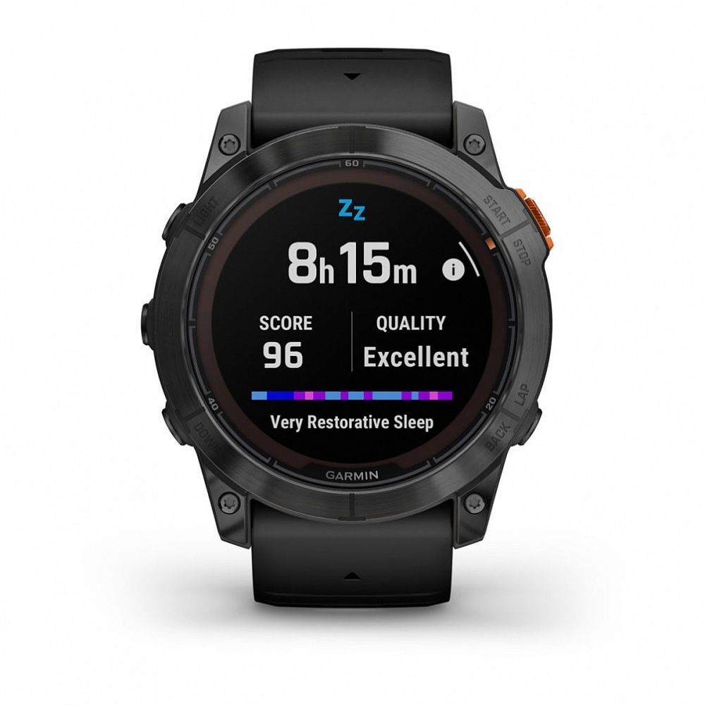 Умные часы Garmin Fenix 7x Pro Solar серый 51мм - фото 8