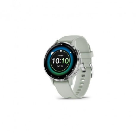 Умные часы Garmin Venu 3s серо-зеленый 41мм - фото 1