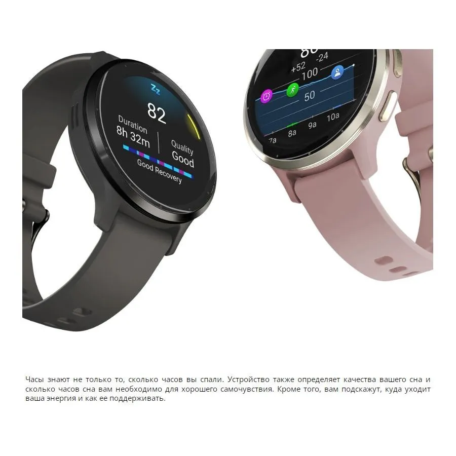 Умные часы Garmin Venu 3s серо-зеленый 41мм - фото 11