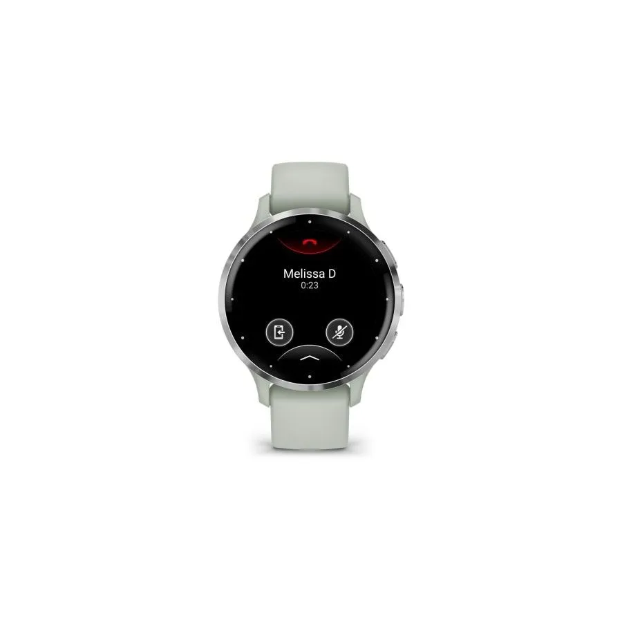 Умные часы Garmin Venu 3s серо-зеленый 41мм - фото 2
