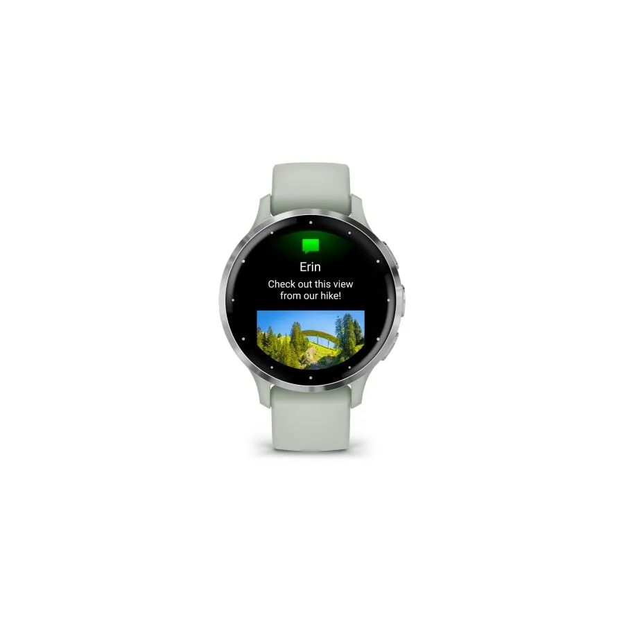 Умные часы Garmin Venu 3s серо-зеленый 41мм - фото 4