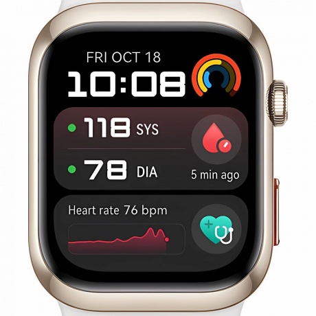 Умные часы Huawei Watch D 2 (55020DJG) Gold/White - фото 8