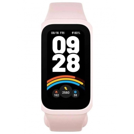 Умные часы Xiaomi Smart Band 9 Active Pink BHR9917GL - фото 2