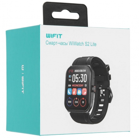 Умные часы WiWatch S2 Lite Dark Blue - фото 13